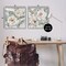 Stupell Industries Country Antique Blossoms 2pc Framed Giclee Wall Art Set Design by Nina Blue